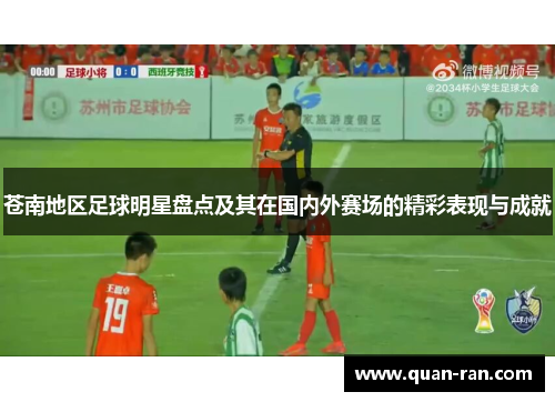 苍南地区足球明星盘点及其在国内外赛场的精彩表现与成就